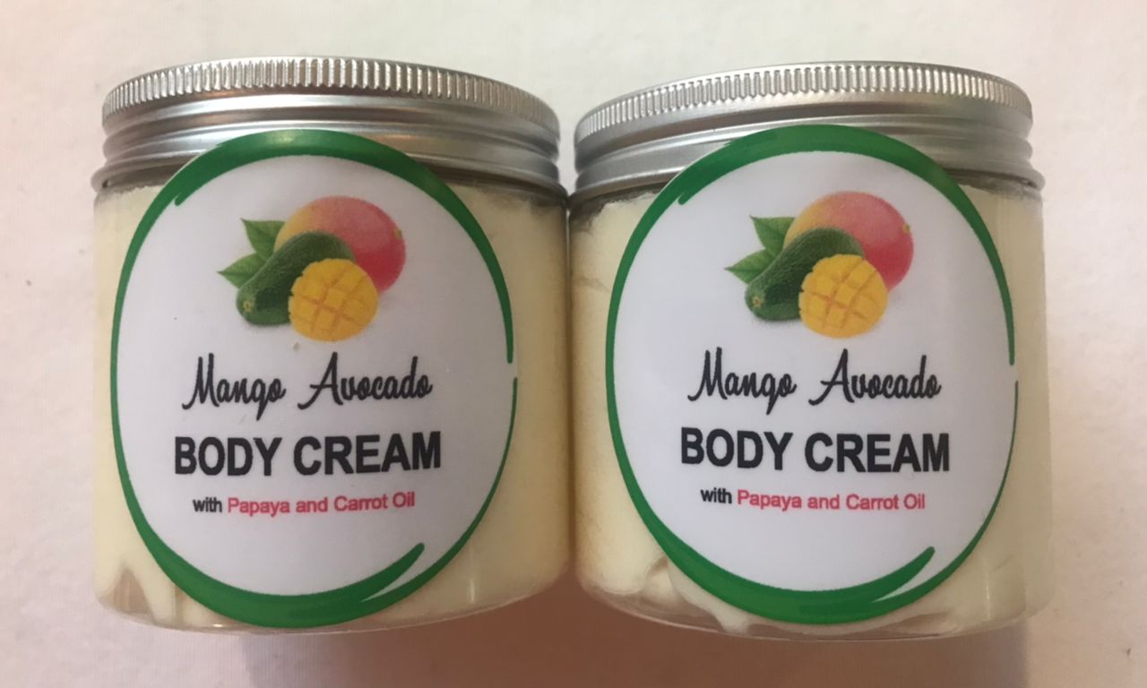 Gardenia Lilly Body Cream With Mango Avocado Butter & Papaya oil